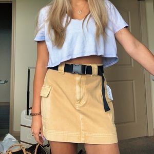 Pacsun skirt with black belt